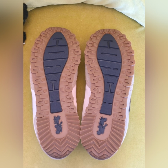 Coach Runner Sneakers - Beige Blue White - Picture 4 of 5